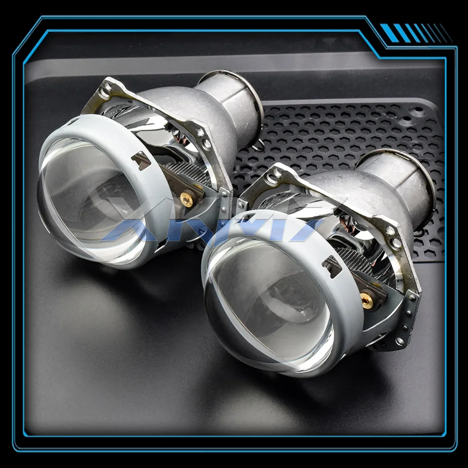Линзы фар HID Bi-xenon прожекторные лампы 3,0 Hella H7 D2S D2H Ксеноновые галогеновые светодиодный аксессуары для объективов модифицированный стиль сборки