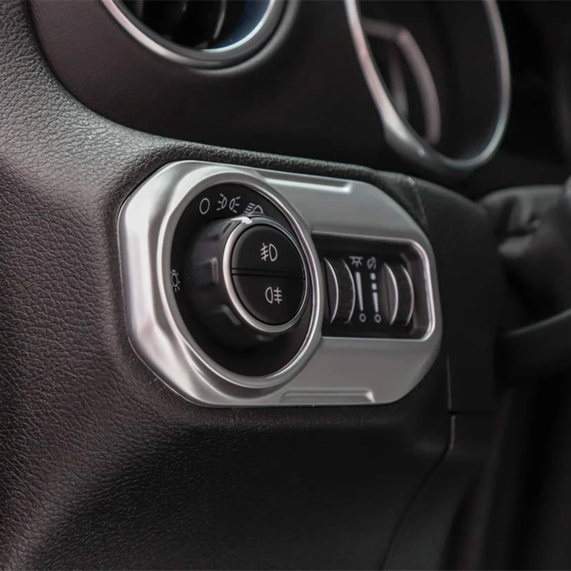 Фары переключатель кнопка украшения накладка наклейки для Jeep Wrangler JL аксессуары