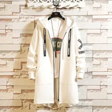 Мужские пальто, модная весенне-осенняя длинная куртка с капюшоном, повседневная верхняя одежда, однотонное пальто, плащ, Мужская ветровка Abrigo Hombre 5XL