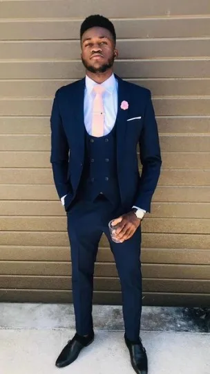 

2020 Singer Stage Costume Men Suit Slim Fit 3 Pieces Tuxedo Groom Groomsman Custom Men Suits For Wedding Kingsman Blazer