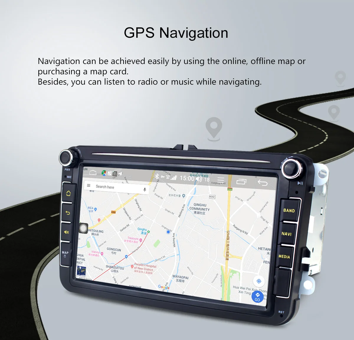 Последние " двойной 2 din android автомобильный gps головное устройство для VW/Seat/Leon 2009+/Octivia/Rapid/Golf радио 64 г/32 г мультимедиа wifi spdif
