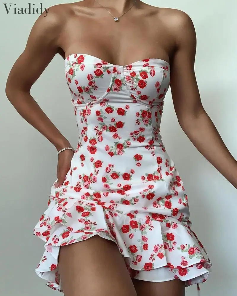 casual bandeau dress