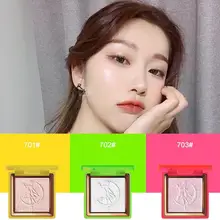 Хайлайтер пудра палитра блеск Блеск Мерцающий порошок бронзер ремонт паллет Макияж Косметика