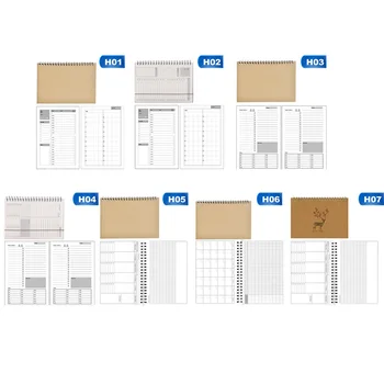 

2020 2021 Notebooks Agendas Planner Diary Weekly Spiral Organizer Note Books Monthly Kraft Paper Schedule Learning Supplies