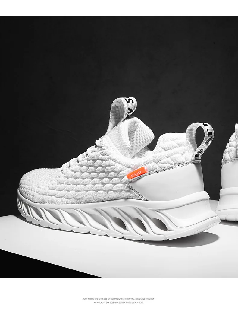 Fly Woven yu lin wang Surface трендовая Обувь Мужская Спортивная обувь Повседневная Белая обувь легкая беговая Обувь онлайн Celebr