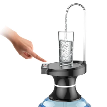 

becornce Electric Water Dispenser Wireless Portable Electric Automatic Water Pump Bucket Bottle Dispenser USB Rechargeable