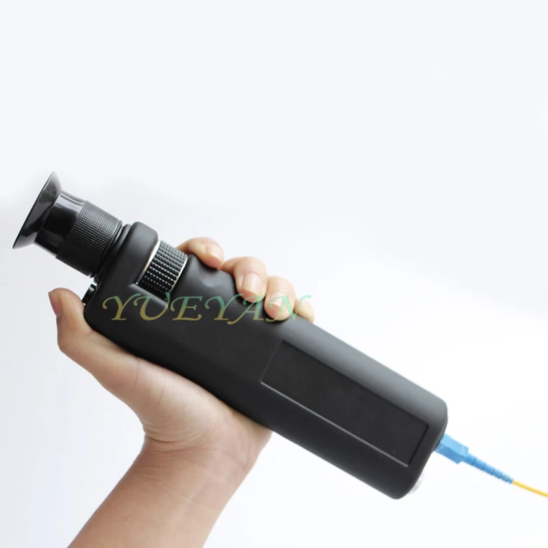 Tanie Darmowa wysyłka Handheld 400x powiększenie światłowód inspekcja mikroskop z 2.50mm sklep