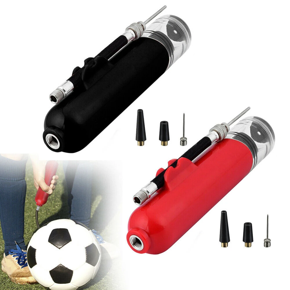 

new Portable Lightweight Inflator Needles Volleyball Hose Holder Football Soccer Ball Pump Hand Multifunctional Nozzle
