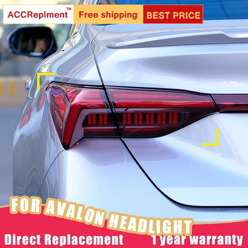 Светодиодный фонарь светильник s в сборе для Toyota Avalon- светодиодный задний фонарь стоп-сигнал заднего хода светильник беспроводной сзади Резервное копирование лампа DRL для хвостовой части автомобиля светильник s