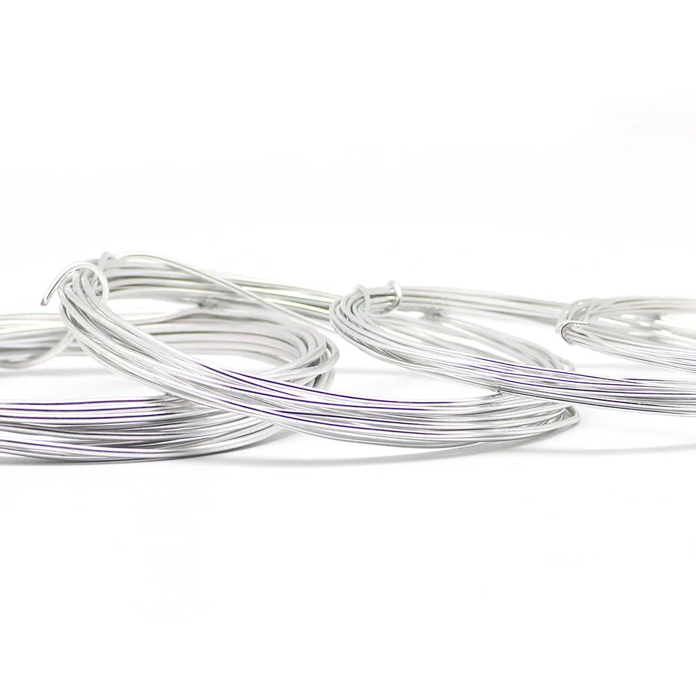 3mm 4mm 25/12meter Aluminum Wire Jewelry Findings For Jewelry Making DIY Aluminum Craft Wire Silver Gold Jewelry Soft Metal Wire