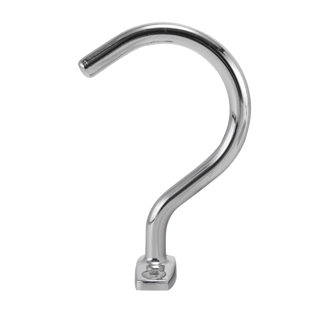 Chrome Billiard Ball Rack Hook Bridge Stick Pool Cue Accessory Holder Silver