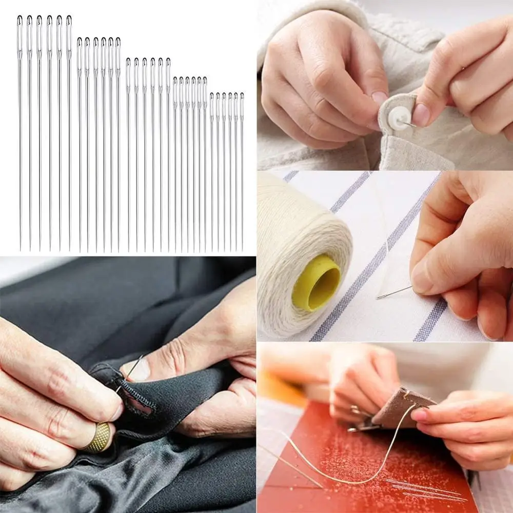25 Pcs Needle Threader For Hand Sewing For Needles Small Eye