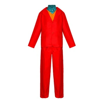 

Clown Costume Movie Cosplay Outfit Suit T Shirt Vest Coat with Pants