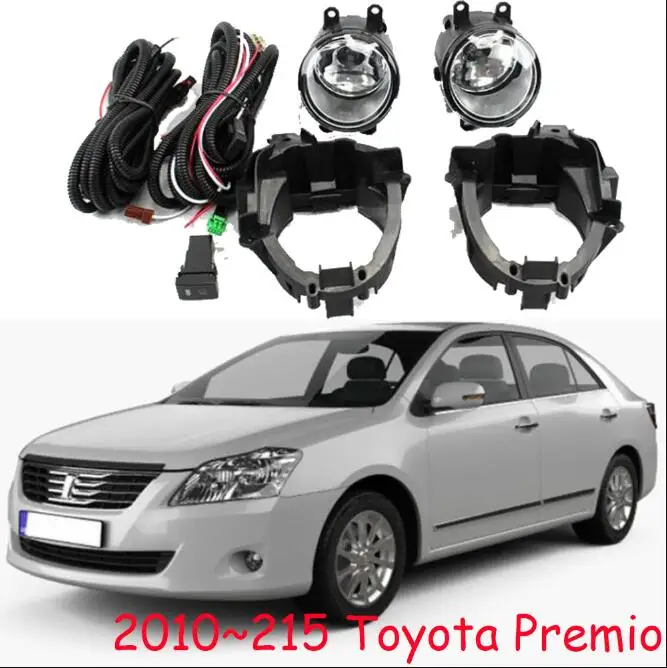 Автомобильный бампер фары для Toyota Premio противотуманных фар 2010~ 2015y галогенная лампа 4300K провод hanress фары для Premio противотуманная фара - Цвет: picture