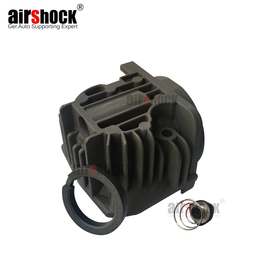 

AirShock Air Compressor Heand Cylinder Piston With O-Ring Spring Valve For VW Touareg Cayenne Jeep Bmw X5 E53 Audi Q7 C6