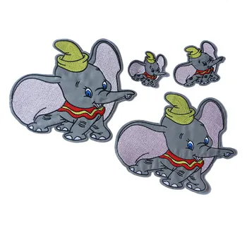 

1 PCS Cute Small Animal Elephant Patch for Clothing Sticker for Children Boy Girl DIY Patches 3D T-shirt Heat Transfer badges