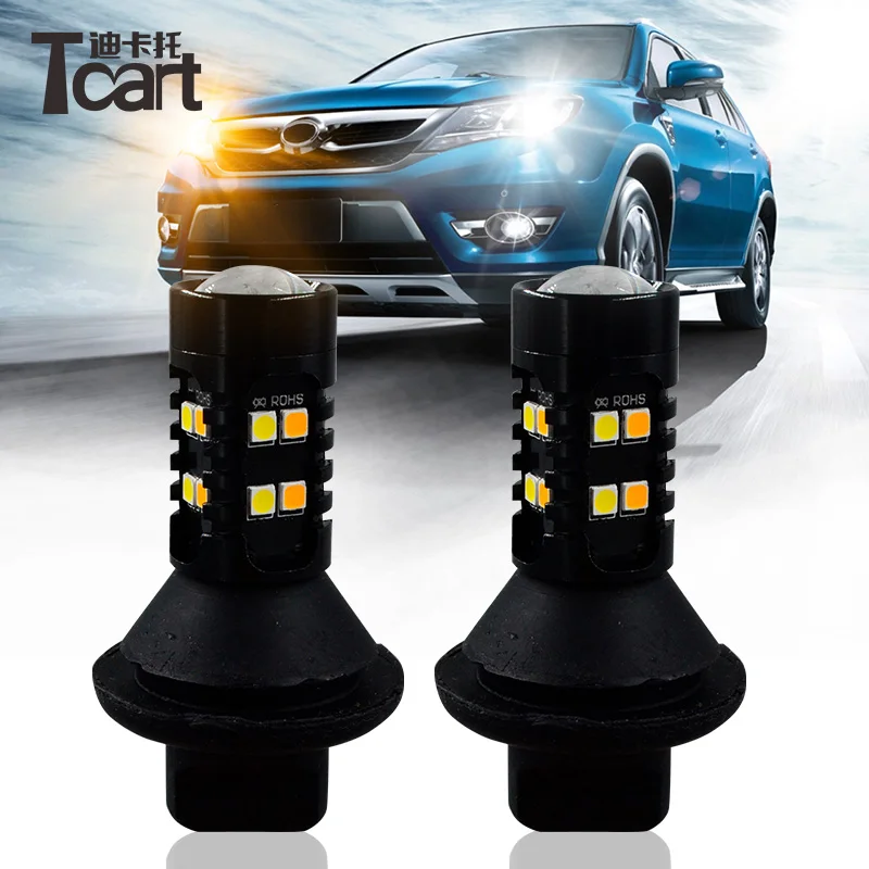 Tcart для Chevrolet Aveo Sonic 2012 Светодиодные Автомобильные дневные ходовые огни DRL