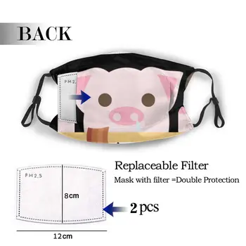 

protective mask with filter Bacon I Am Your Father Pig Pork anti dust PM2.5 reuse adult teen child girl