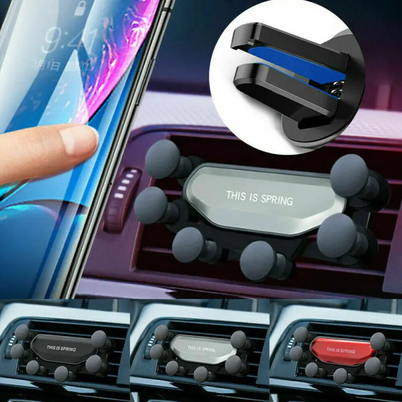 

Universal 360° Gravity Car Air Vent Mount Holder Stand for Mobile Cell Phone GPS