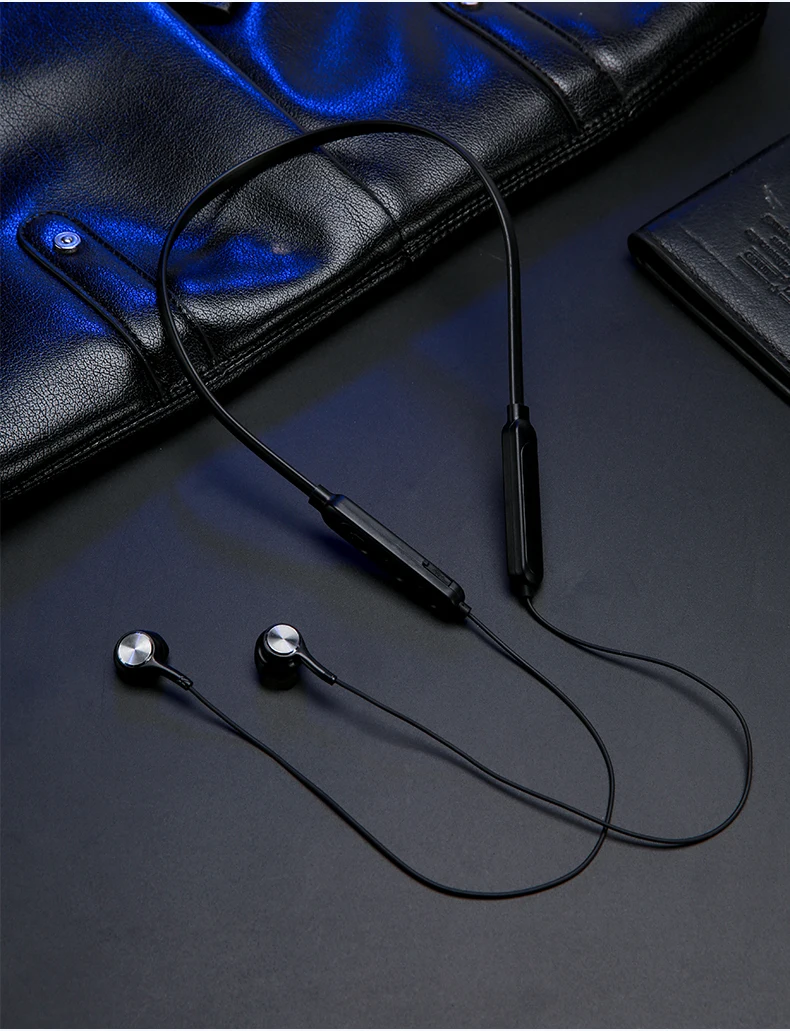 G503 Беспроводной Спортивная bluetooth-гарнитура IP67 длительной носке Умный Магнитный всасывания полу-in-ear новая мода шеи для наушников