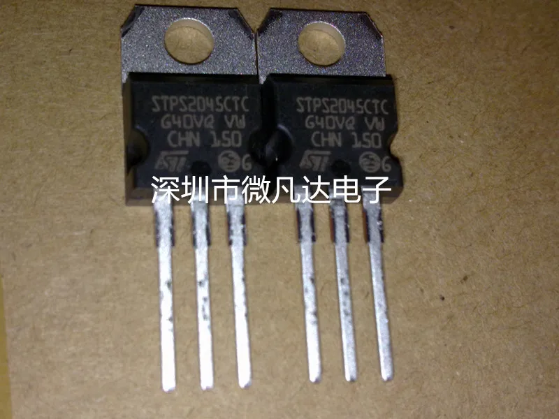 

10pcs/lot STPS2045CTC TO-220 Schottky Rectifier Diode STPS2045