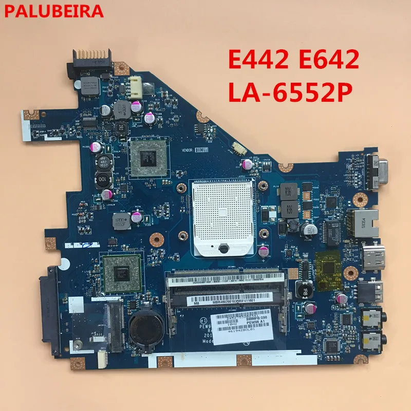 PALUBEIRA MBR4602001 материнская плата для acer aspire E442 E642 LA-6552P протестирована