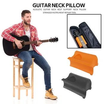 

Guitar Neck Rest Support Acoustic Guitar Neck Pillow Stringed Instrument Maintenance Protection Tools 16.5x9.8x6.5cm