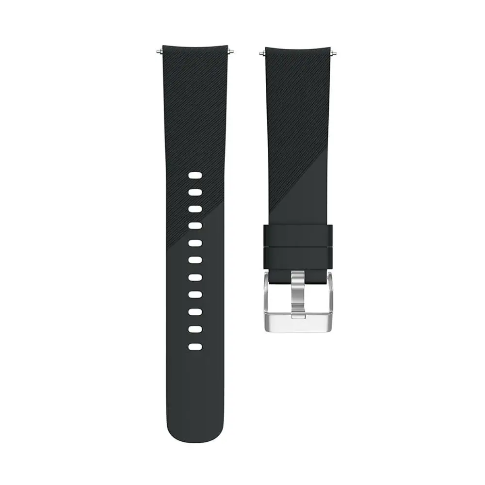 Регулируемый сменный ремешок для наручных часов аксессуары для Galaxy Watch Active Striped силиконовые булавки с пряжкой Ремешки для наручных часов droppingshiper