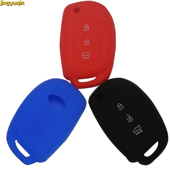 

jingyuqin 10 Remote Flip Key Cover Case For Mistra Hyundai HB20 i10 i20 i30 IX25 IX35 IX45 Elantra Accent Verna Santa Fe Solaris