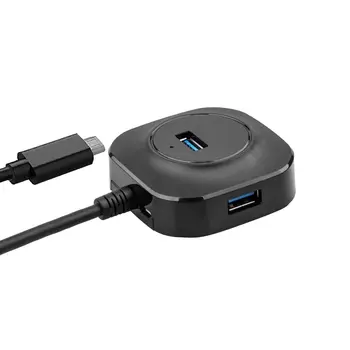 

Round Shape USB C HUB USB 3.0 HUB Splitter Multiple USB Hab Type C HUB 2.0 Multi Hab Expander 4 Port HUB