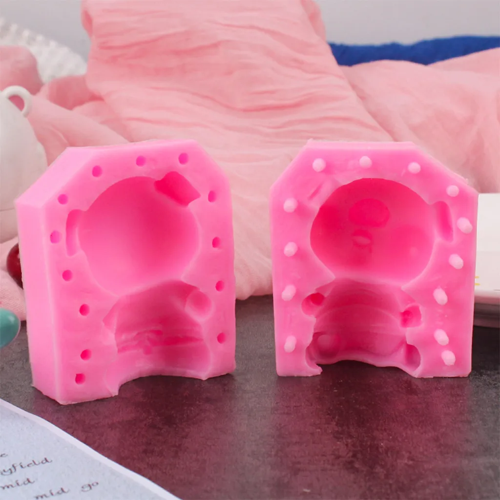 Saingace DIY 3D настольная лампа веселый поросенок силиконовая форма для пирога помадка форма для выпечки инструменты для выпечки тортов антипригарным силиконовые формы для выпечки