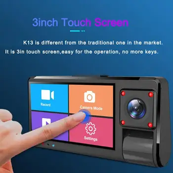 

New 720P Full HD Car Camera Wide Angle Car Driving Recorder Built-in G-sensor