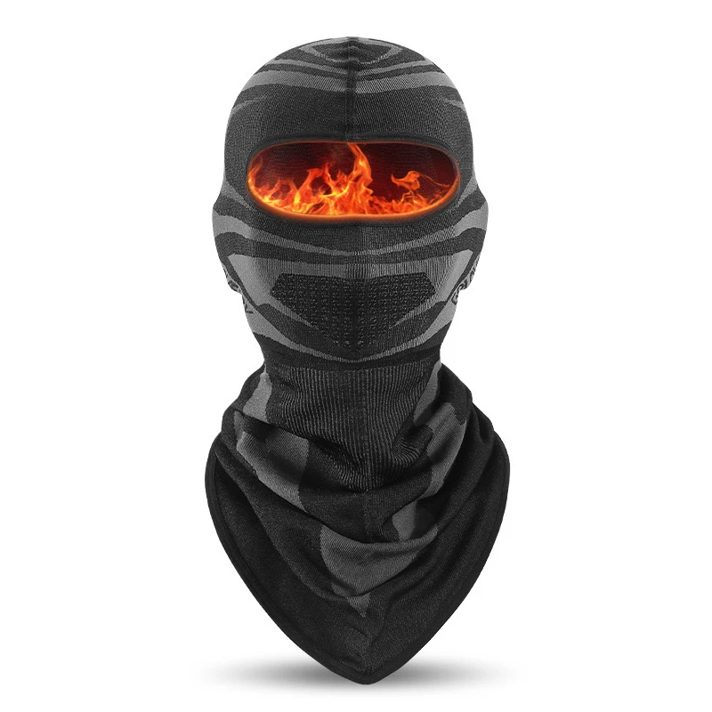 

Winter Warmer Balaclava Motorcycle Cycling Helmet Liner Full Face Cover Cold Weather Elastic Windproof Breathable Men Hood Hat