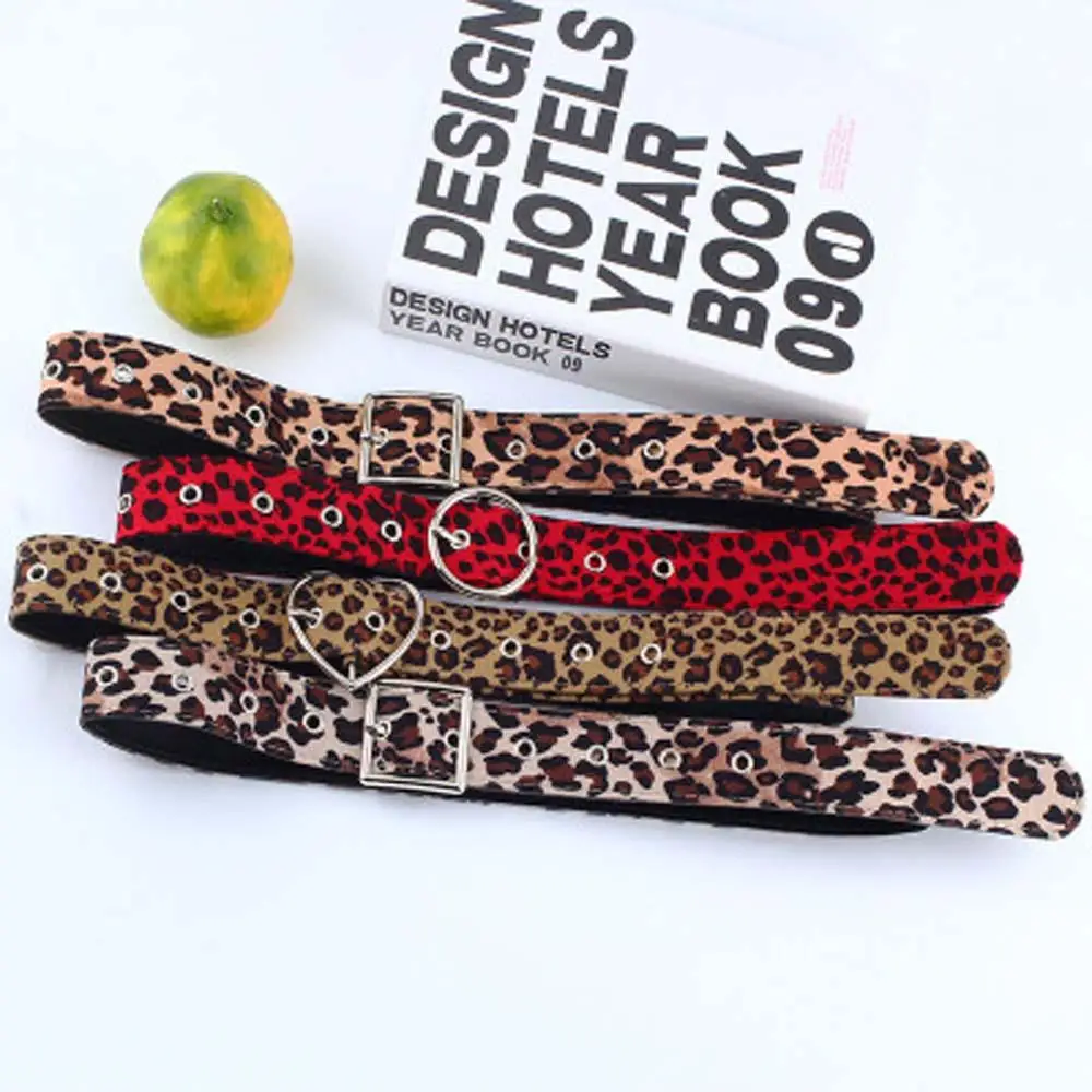 New Woman Lady Leopard Print Dress Strap Waist Belts Female Fashion Clothing Accessories Girls Adjustable Decoration Waistband