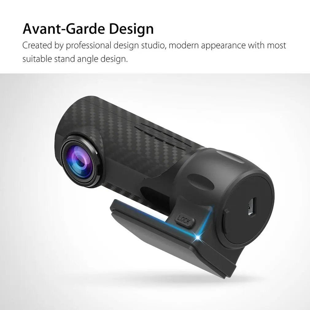 1080P HD Автомобильная камера DVR видеорегистратор с wifi g-сенсором режим парковки wifi HD Автомобильная камера наблюдения