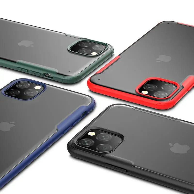 3 в 1 Мягкий защитный чехол для объектива для Iphone 11 Pro Max противоударный чехол для всего тела
