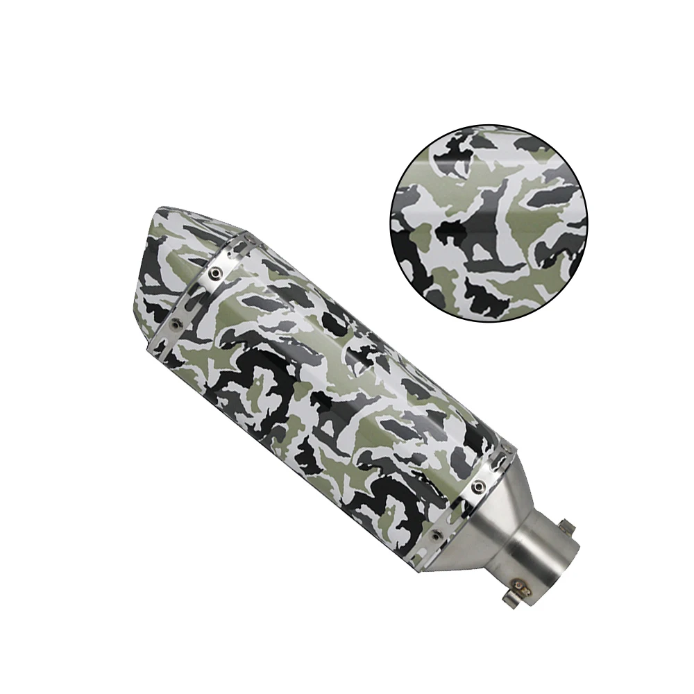 Q 09 Alconstar-универсальный глушитель для мотоцикла 36-51 мм Akrapovic, модифицированный глушитель для выхлопной трубы - Цвет: Q 09