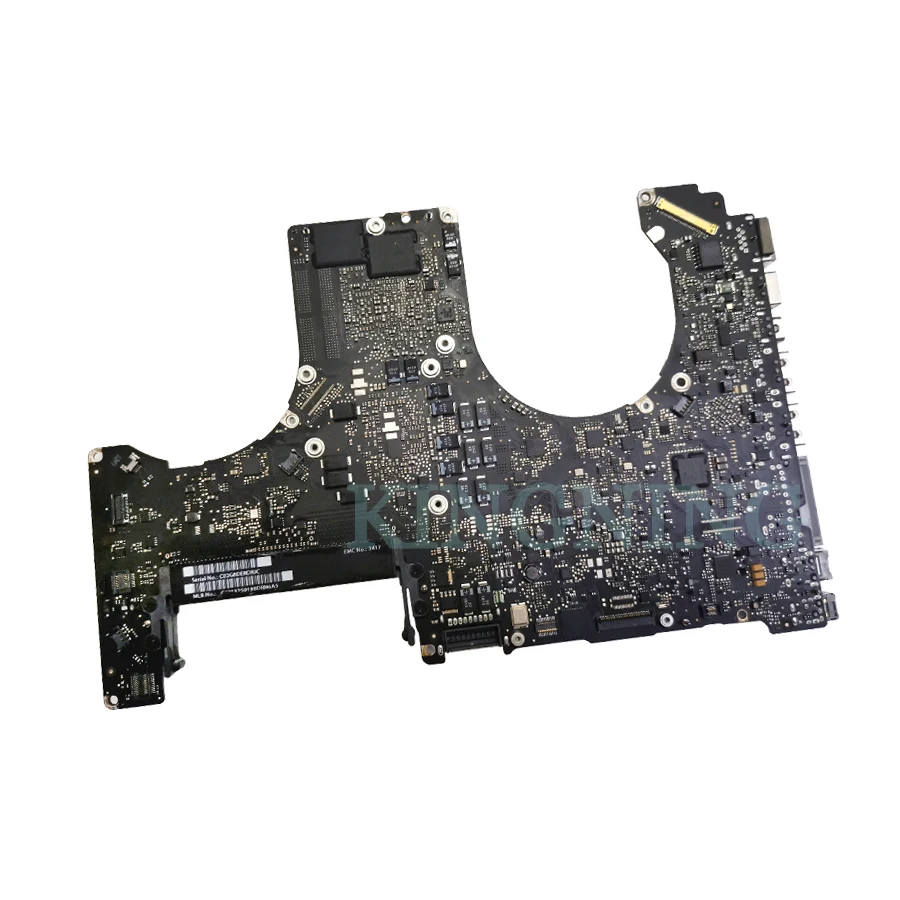 Протестированная материнская плата 2,0 ГГц i7 для Macbook Pro 1" A1286 логическая плата 820-2915-A MC721 ранняя 2011