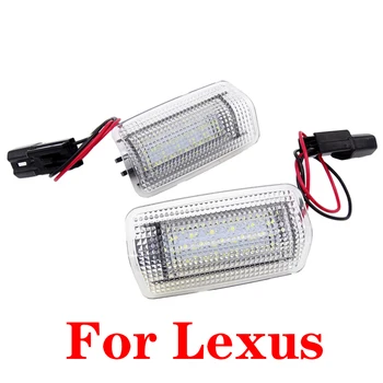 

For Lexus ES GS GX IS LC LX RC UX 2020 2019 2018 2017 2 Pieces Car Door Original Lamp Welcome Warning Light