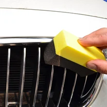 1 шт. многофункциональный инструмент для очистки воском, угловая салфетка, прозрачный остаточный воск для чистки салона автомобиля, аксессуары для автомобиля, Spong