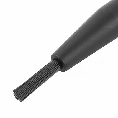 Пластиковые круглые ручки в форме ручки проводящие ОУР антистатические кисти черный 5 шт