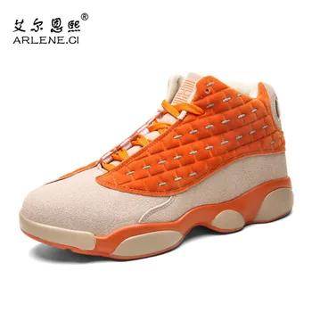 

2019 Basketball Shoes for Men Women Cushioning Sneakers Big Size 36-46 Men's High Top Breathable Outdoor Sport Shoes Couple Shoe