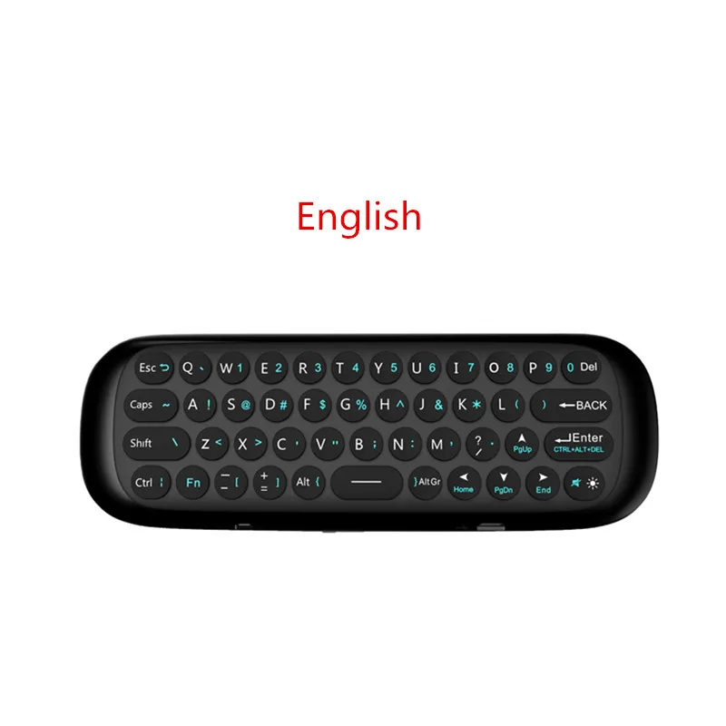 Wechip W1 клавиатура мышь беспроводной 2,4G Fly Air mouse Rechargeble мини пульт дистанционного управления для Android Tv Box/Mini P