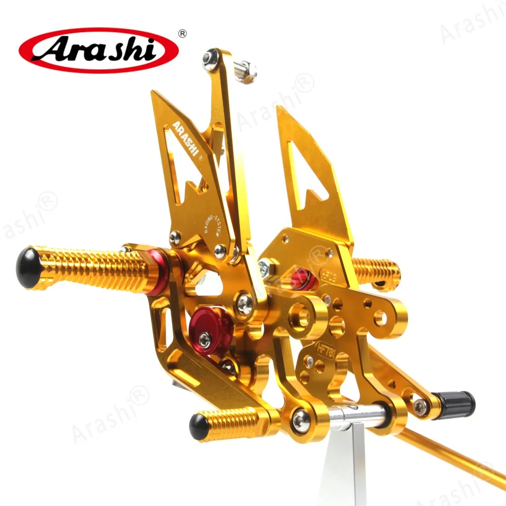 Араши регулируемая подножка подножки для YAMAHA FZ1 2006- Rider Rearset ФЗ 1 2007 2008 2009 2010 2011 2012 2013 FZ8