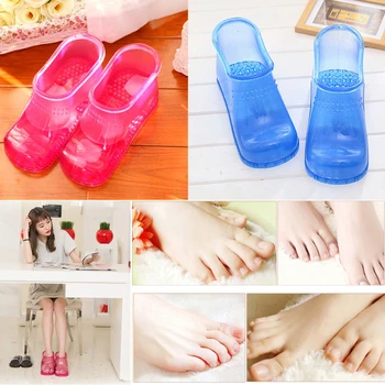 

1 Pair SPA Portable Foot Massage Bath Shoes Massager Acupoint Pedicure Bucket Boots Basin Pedicure Tool