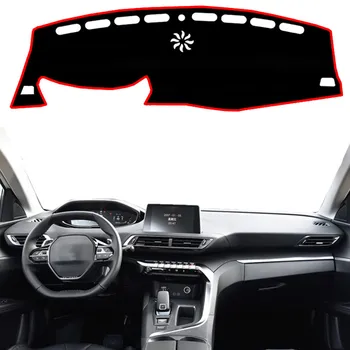 

For Peugeot 3008 4008 2017 2018 Auto Dashboard Cover Dashmat Mat Pad Sun Shade Instrument Protect Carpet Car Styling Accessories