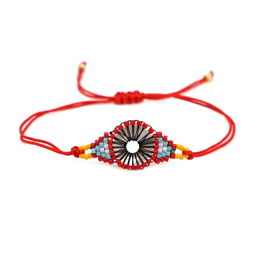 Go2boho турецкий браслет Evil Eye для женщин Delica MIYUKI Браслеты Lucky Evil Eye Pulseras Mujer новые мексиканские ювелирные изделия ручной работы