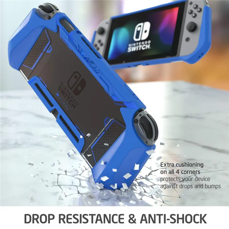 Nintendo Switch Case Mumba Series Blade Tpu Grip Protective Cover Dockable Compatible With Console & Joy-con Controller For - Image 3