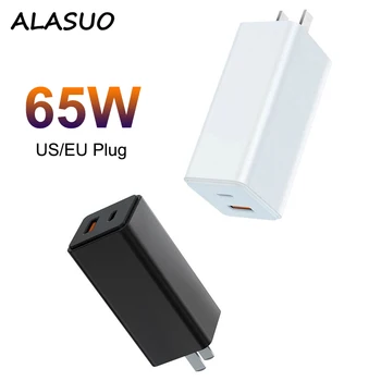 

65W USB Charger Type C Fast Charging for iPhone 11 X Xs 8 Macbook QC+PD US Adapter Wall Charger Travel Charger For Huawei