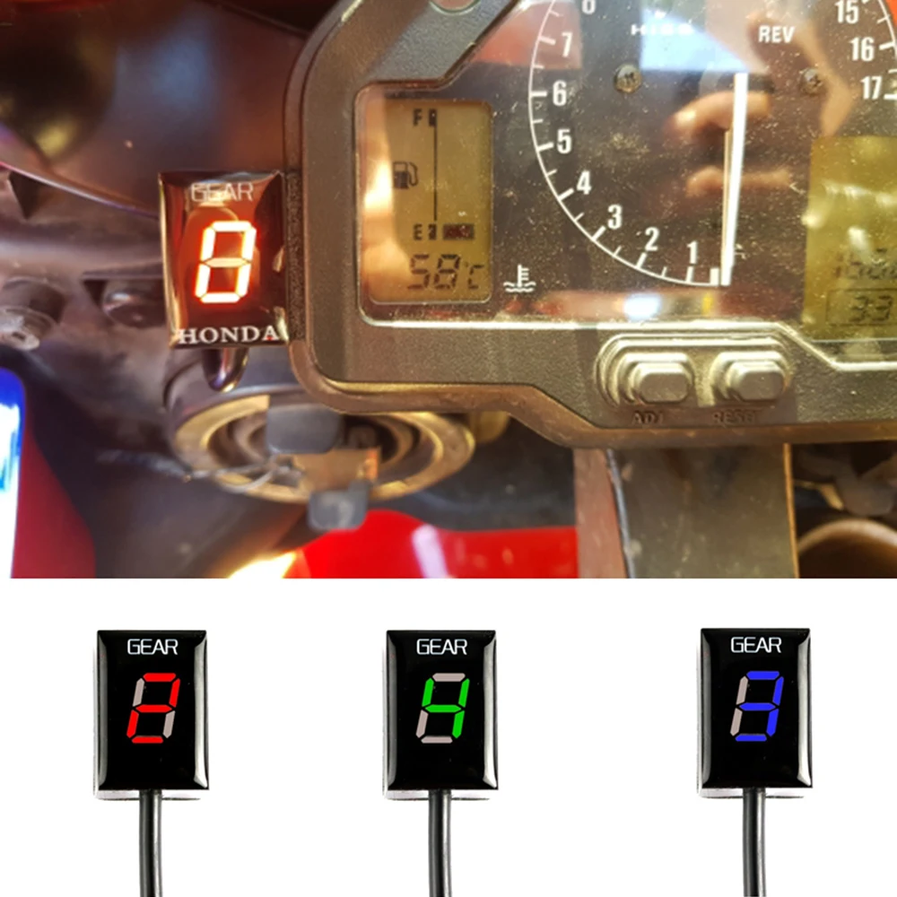 Уровень мотоцикла Ecu разъем крепление скорости шестерни дисплей Индикатор